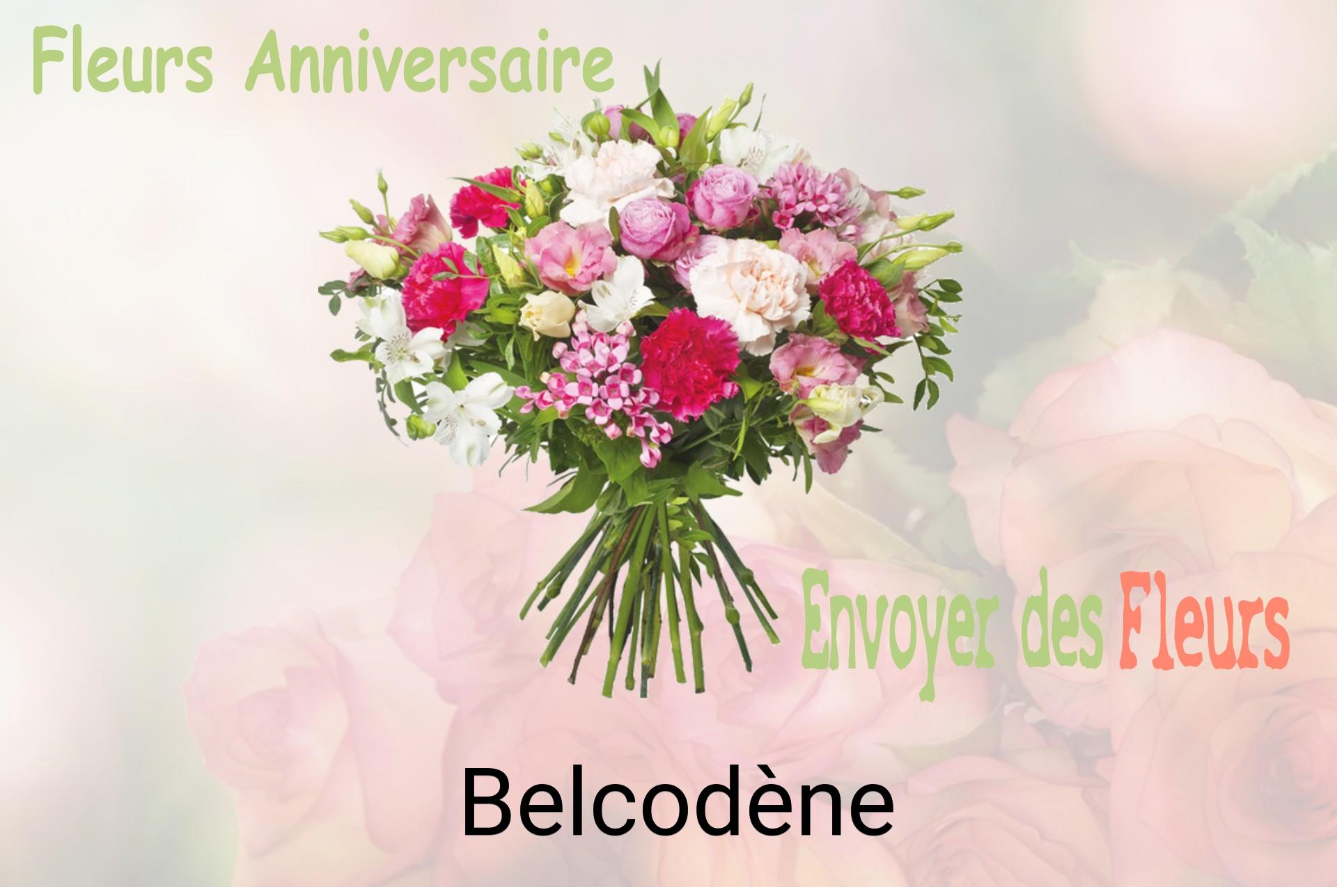 Bouquet de fleurs d’anniversaire livré à Belcodène